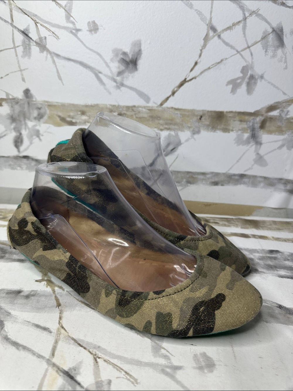 Tieks Camo Flats